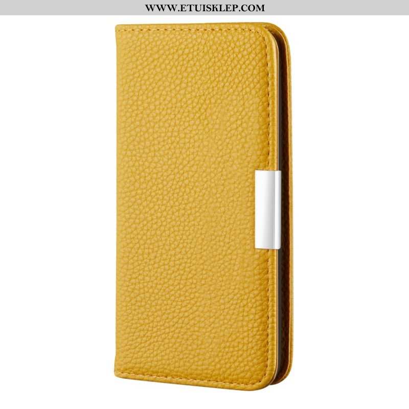 Etui Na Telefon do Xiaomi Redmi Note 10 Pro Etui Folio Liczi Ze Sztucznej Skóry Ultra Szykowny